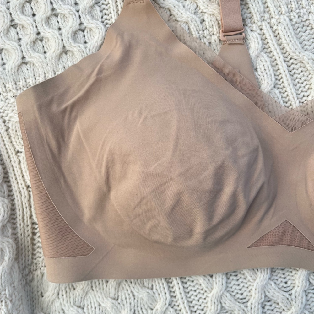 Honeylove Crossover Women Bra Beige Wireless Support Smoothing - Size 3X - Picture 4 of 11
